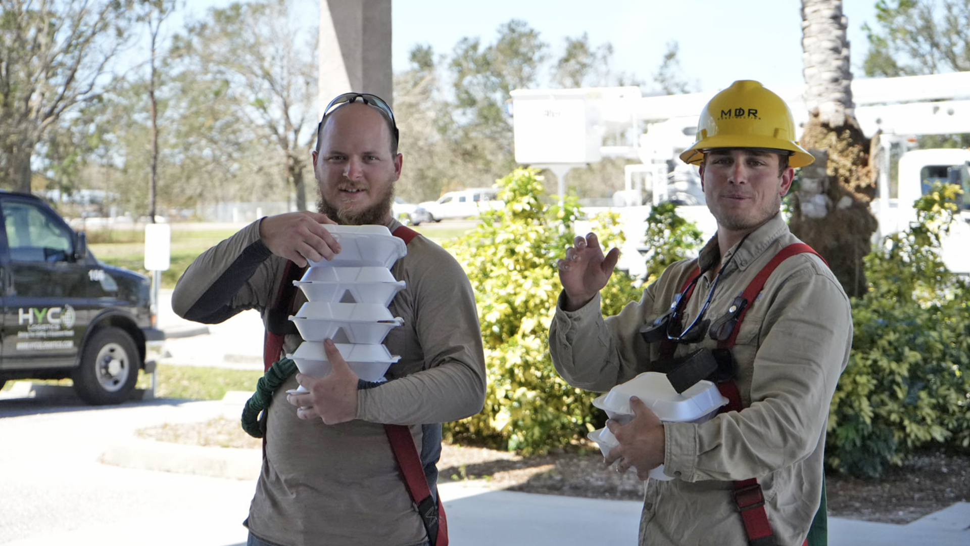 Hurricane Gallery - Men Working