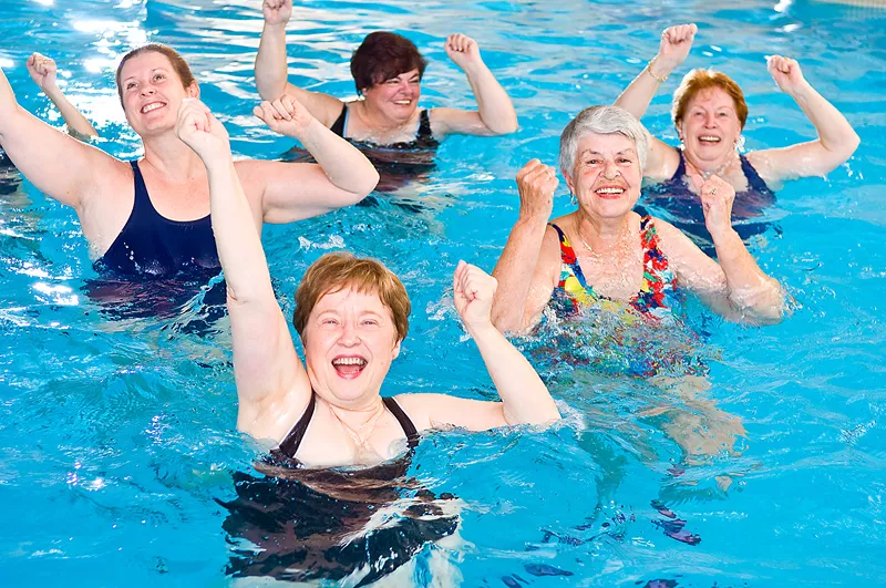water aerobics