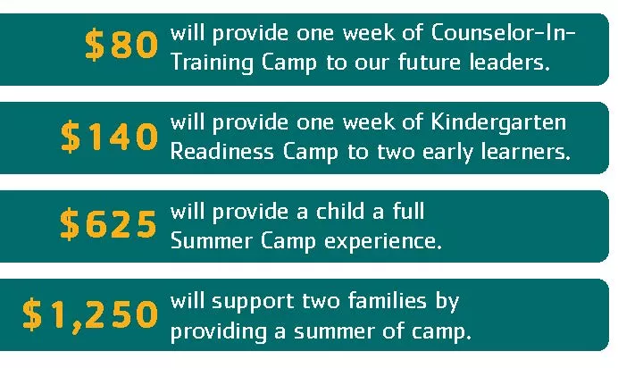 Camp Appeal Amounts 2023