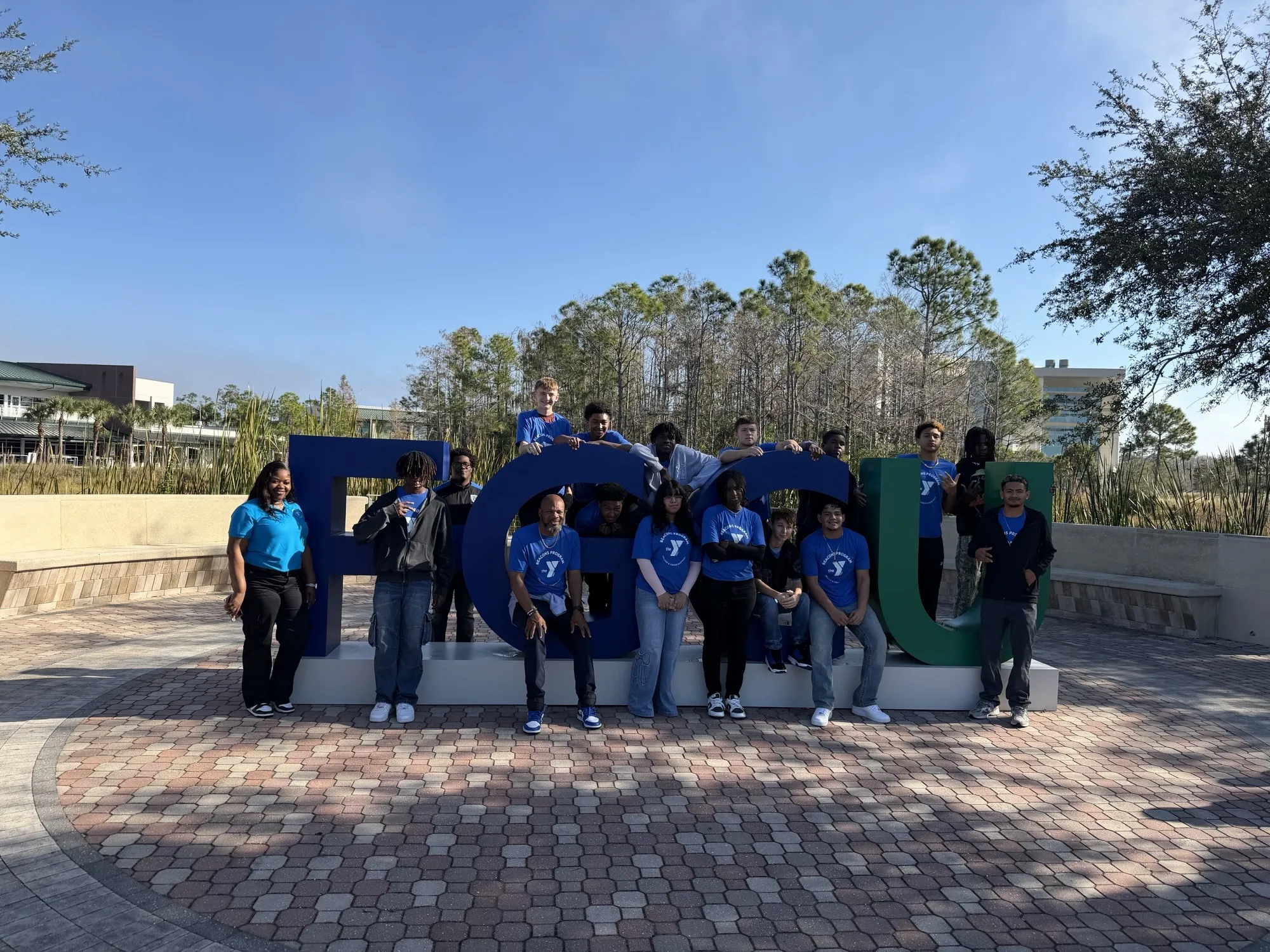 Beacons Teens at Large Signage