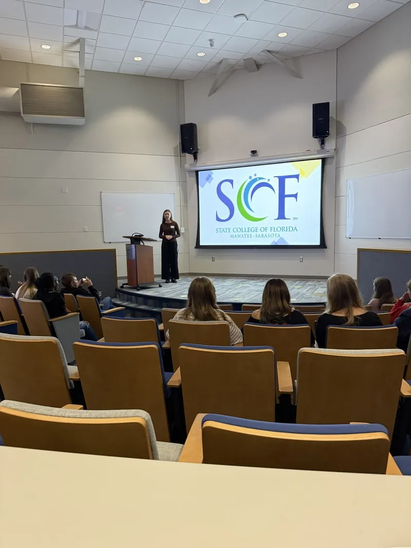 Beacons Program Teens in Presentation Classroom